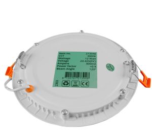 LED panel downlight 18W 3000K incl. driver wit - Afbeelding 2