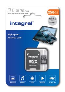 Micro SD geheugenkaart V30 256GB - Afbeelding 2