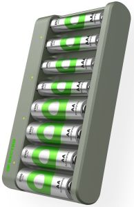 GP Batterijlader USB 6H met 4xAAA en 4xAA batterij - Afbeelding 2