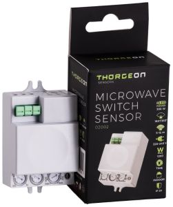 Radar HF bewegingssensor inbouw mini wit - Afbeelding 2