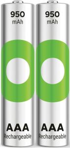 GP NiMH oplaadbare batterij AAA 950mA blister(2) - Afbeelding 2