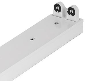 Montagebalk 2x 150cm voor LED Tube LEEG - Afbeelding 2