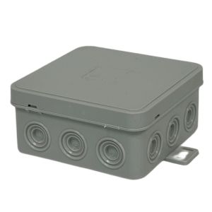 Kabeldoos IP54 grijs vierkant 85x85x41mm - Afbeelding 2
