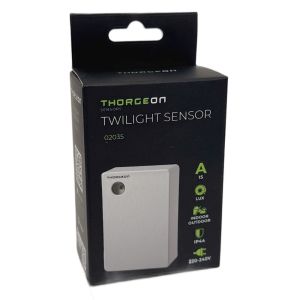 Schemerschakelaar opbouw 2-100 lux IP44 wit - Afbeelding 2