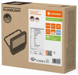 LED Bouwlamp 41W 6500K zwart - Afbeelding 2