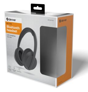 Draadloze headset Bluetooth mat zwart - Afbeelding 2