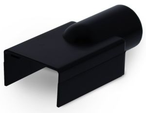 Canalit Systeem25 verloopmof 16mm voor 25x13mm zwart - Afbeelding 2