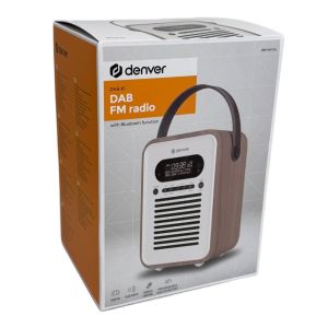 Radio DAB+ & FM 230v + dual wekfunctie Retro - Afbeelding 2