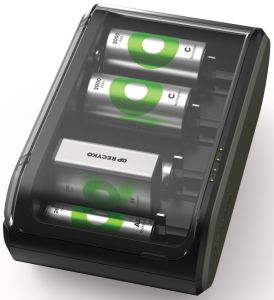 GP Batterijlader USB Universeel - zonder batterijen - Afbeelding 2