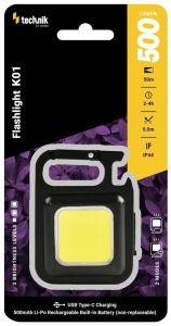 Technik LED werklamp oplaadbaar micro 500 lumen - Afbeelding 2