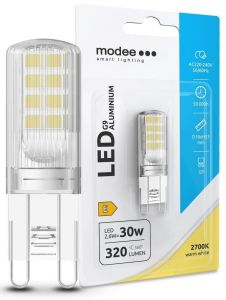 Modee LED steek G9 230V 2,6-30W 2700K - Afbeelding 2