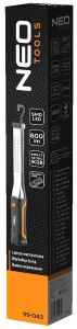 LED looplamp oplaadbaar oranje 365mm + haak - Afbeelding 2