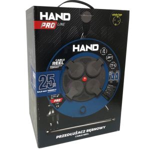 Kabelhaspel H05 3x1,5qmm 25m blauw IP44 - Afbeelding 2