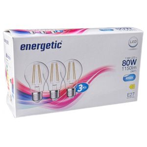 Energetic LED GLS E27 7,8-75W 4000K helder doos a3 GLAS - Afbeelding 2
