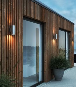 Wandlamp Tin Maxi Double 2x GU10 verzinkt IP54 - Afbeelding 2