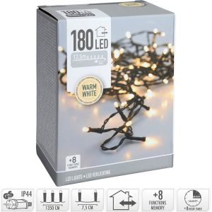 Mini strengverlichting 180 LEDS warm wit + timer - Afbeelding 2