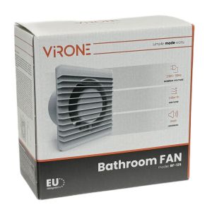 Badkamer - Toilet ventilator wit 125mm + timer - Afbeelding 2
