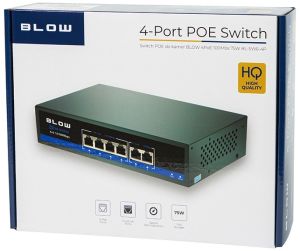 PoE Netwerk switch 4 poorts 10/100/1000Mbps - Afbeelding 2
