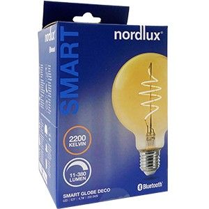 Nordlux LED Globe G95 E27 4,7-60W 2200K filament gold SMART dimbaar - Afbeelding 2