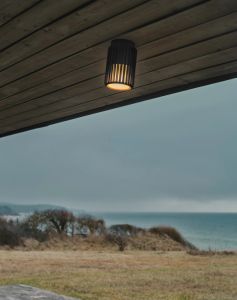Plafondlamp Aludra E27 zwart IP54 - Afbeelding 2