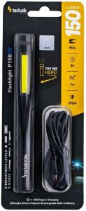 Technik LED zaklamp P150UV oplaadbaar +UV 150 lumen - Afbeelding 2