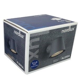 Wandlamp Aleria grijs GU10 IP44 - Afbeelding 2