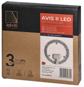 LED magneet module 230V 18W 3000K - Afbeelding 2