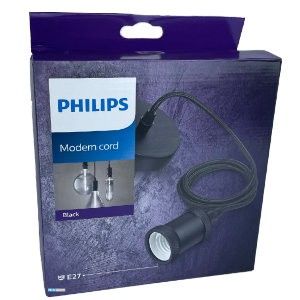 Philips Snoerpendel zwart 150cm - Afbeelding 2