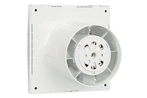 Badkamer - Toilet ventilator S125 grijs 125mm - Afbeelding 2
