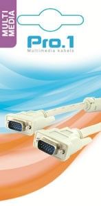 VGA kabel male -> male 3m - Afbeelding 2