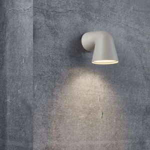 Wandlamp Front GU10 zandkleur IP44 - Afbeelding 2