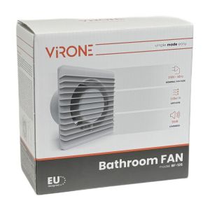 Badkamer - Toilet ventilator wit 125mm - Afbeelding 2