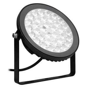 RGB-CCT LED tuinspot IP65 15W rond zwart - Afbeelding 2