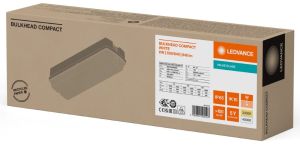 LED Portiek armatuur 8W 2CCT opaalkap IP65 + bewegingsmelder wit - Afbeelding 2