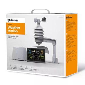Weerstation kleurrijk met draadloze regen en windsensor - Afbeelding 2