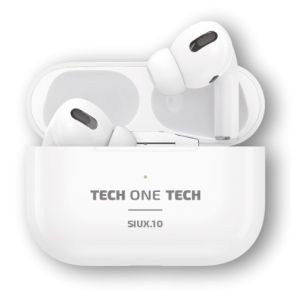 Oordopjes draadloos Bluetooth met oplaadcase wit lightning - Afbeelding 2