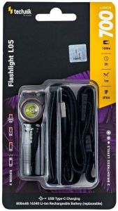 Technik LED hoofdlamp L05 oplaadbaar compact 700 lumen - Afbeelding 2