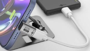 USB-C adapter - male/female verticaal kort - Afbeelding 2