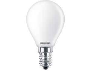 Philips LED kogel E14 6,5-60W 2700K filament mat blister - Afbeelding 2
