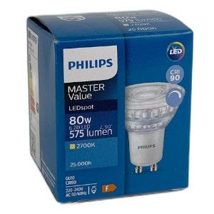 Philips LED spot GU10 5,5-80W 2700K dimbaar - Afbeelding 2