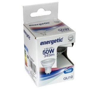 Energetic LED spot GU10 4,7-50W 4000K dimbaar - Afbeelding 2