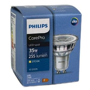 Philips LED spot GU10 3,5-35W 2700K - Afbeelding 2