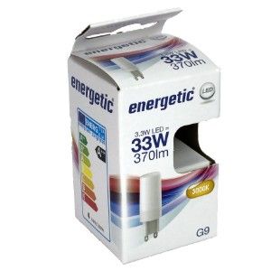 Energetic LED G9 3-33W 3000K mat - Afbeelding 2