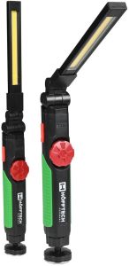 LED looplamp oplaadbaar 5W COB opvouwbaar + dimmer - Afbeelding 2
