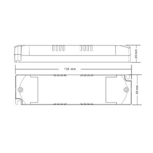 LED driver 1-12W 100-700mA Zigbee - Afbeelding 2