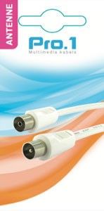 Coax snoer compleet standaard 7.5m - Afbeelding 2