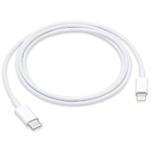 Apple USB-C - Lightning laadkabel 1m wit - Afbeelding 2
