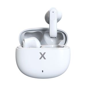 Bluetooth draadloze earbuds + oplaadcase wit - Afbeelding 2