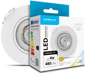 LED inbouwspot 4W 3CCT 80mm 36gr rond verstelbaar wit - Afbeelding 2