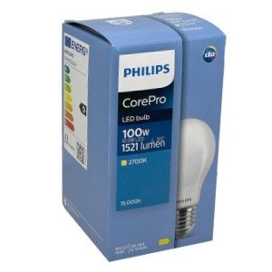 Philips LED GLS E27 10,5-100W 2700K filament mat - Afbeelding 2